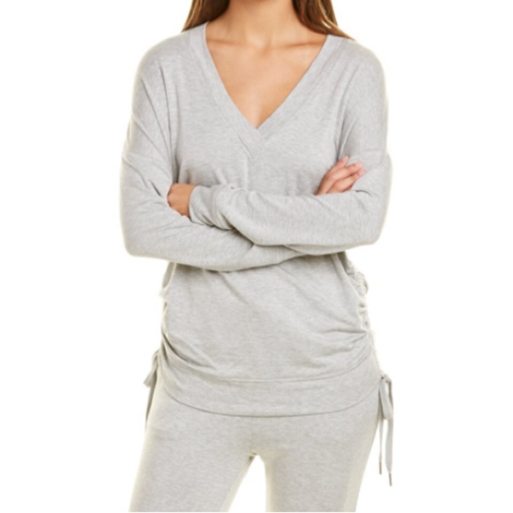 Bailey 44 Bella Pullover V-neck Top Grey Size XS